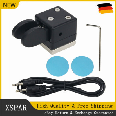 QU-21C Mini Dual Paddle CW Key Telegraph Automatic Base Magnetic Absorption DE*