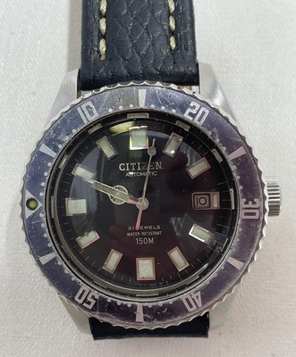 Citizen Challenge Diver Ghost Bezel Ref 52-0110 | eBay