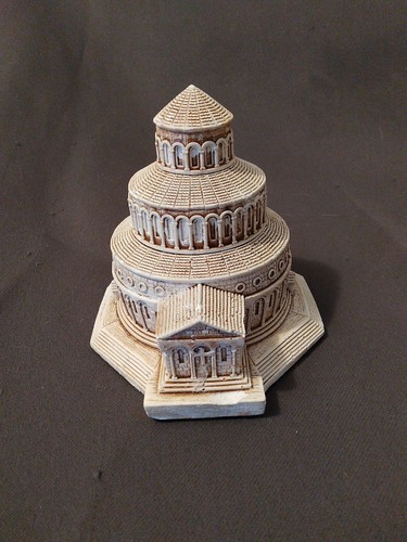 Vintage Zvartnots Cathedral Souvenir Figurine 3 1/2" Armenia As-Is - Picture 1 of 10