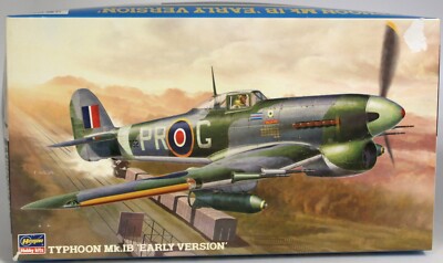 Typhoon Mk.IB Early Version Hasegawa Royal Air Force Airplane Model 1/48 JT183