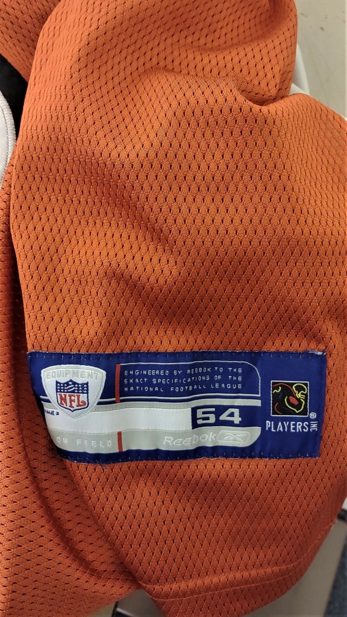 Reebok On Field Cincinnati Bengals #51 Odell Thurman Orange Jersey