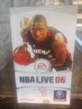 NBA Live 06 Nintendo GameCube Original EA Sports Game Instruction Manual Booklet