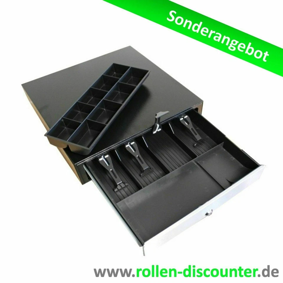 WKA Kassenschublade RJ11 Kassenlade Kasse Geldlade Geldschublade NEU elektronisch