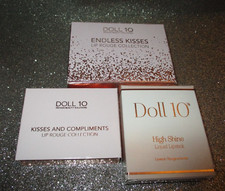 3 Sets of Doll 10 Lipsticks  High Shine Liquid Lipstick FULL SIZE NIB
