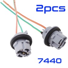 7440 992 T20 Female Socket Wiring Harness Drl Backup Turn Signal Light Connector