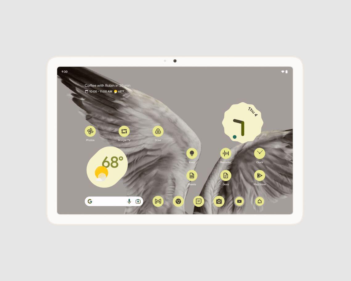 Google Pixel Tablet 128GB Porcelain WiFi Excellent Condition