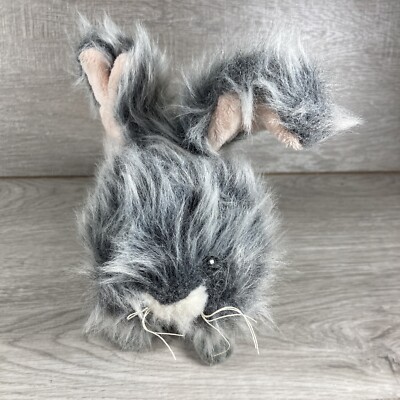 Webkinz Ganz Angora Gray Bunny Rabbit Plush Toy HM437