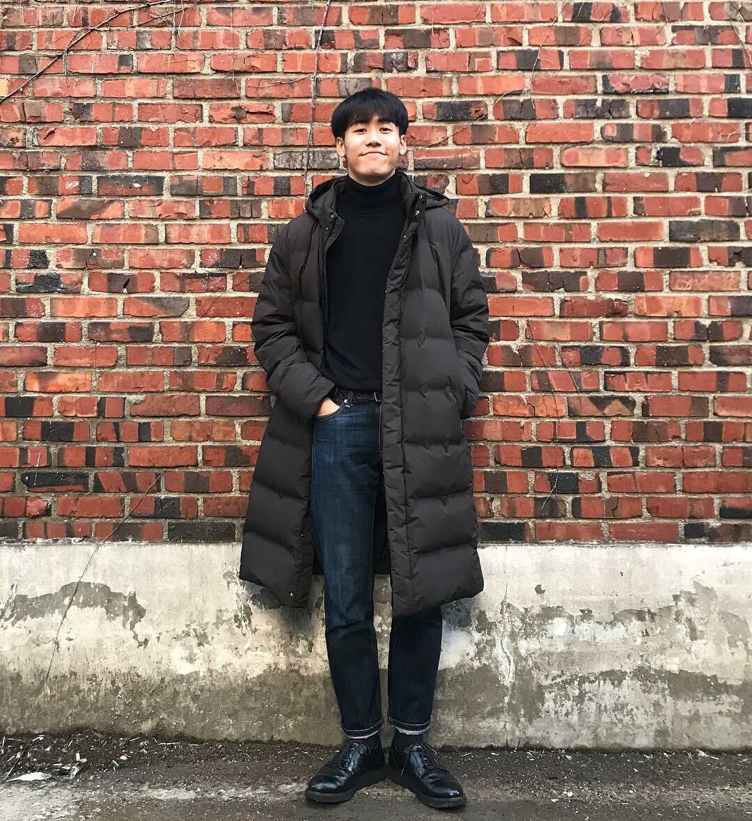Uniqlo Men Seamless Down Long Coat 