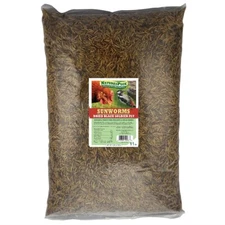Dried Black Soldier Fly Larvae 11-15-22-44 Lbs. Natures Wild Bird food ®USA