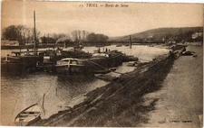 Old postcard Triel - Bords de Seine (165688)