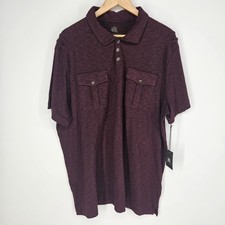 Rock Republic The Iconic Polo Shirt Mens XXL 2XL Front Pockets Utility NEW