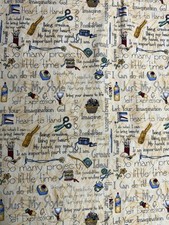 Vintage Debbie Mumm For SSI Fabrics Quilt Sew Craft Fabric 38 X WOF