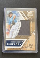2017 Panini Elite - Future Threads Brent Honeywell #FTS-BH Gold /99 (MEM, RC)