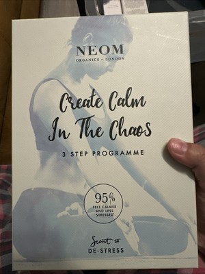NEOM Create Calm In The Chaos 3 Step Programme Scent To De-Stress