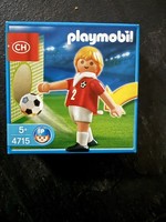 Playmobil 4715 - FußBallspieler Aus Schweiz - RaritäT 2005 - Neu