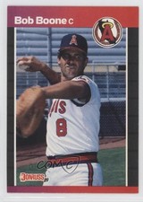 1989 Donruss Bob Boone (*Denotes* on Back) #170 1h9