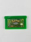 Nintendo Game By Advance Pokémon Leaf Green Authentic Tested & Saves
