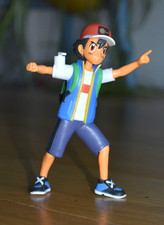 5in POKEMON ASH BATTLE ACTION FIGURE - Jazwares