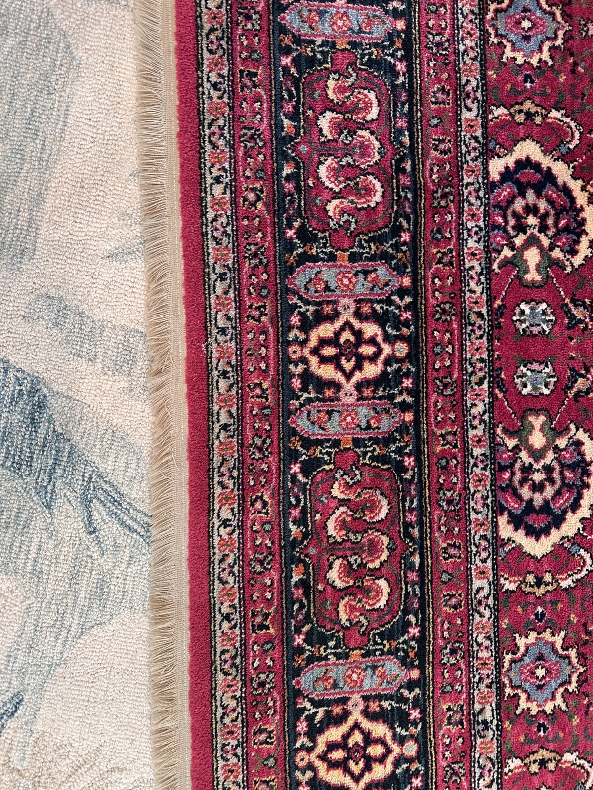 8x11 KARASTAN WILLIAMSBURG HERATI 558 100% WOOL RUG - VERY GOOD CONDITION