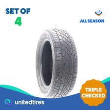 Set Of 4 Used 22555r17 Firestone Firehawk As V2 97v - 6.5-732