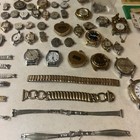 Lot Of Vintage Watch Movements Parts Repair Ladies Womens Band Untested — photo 9