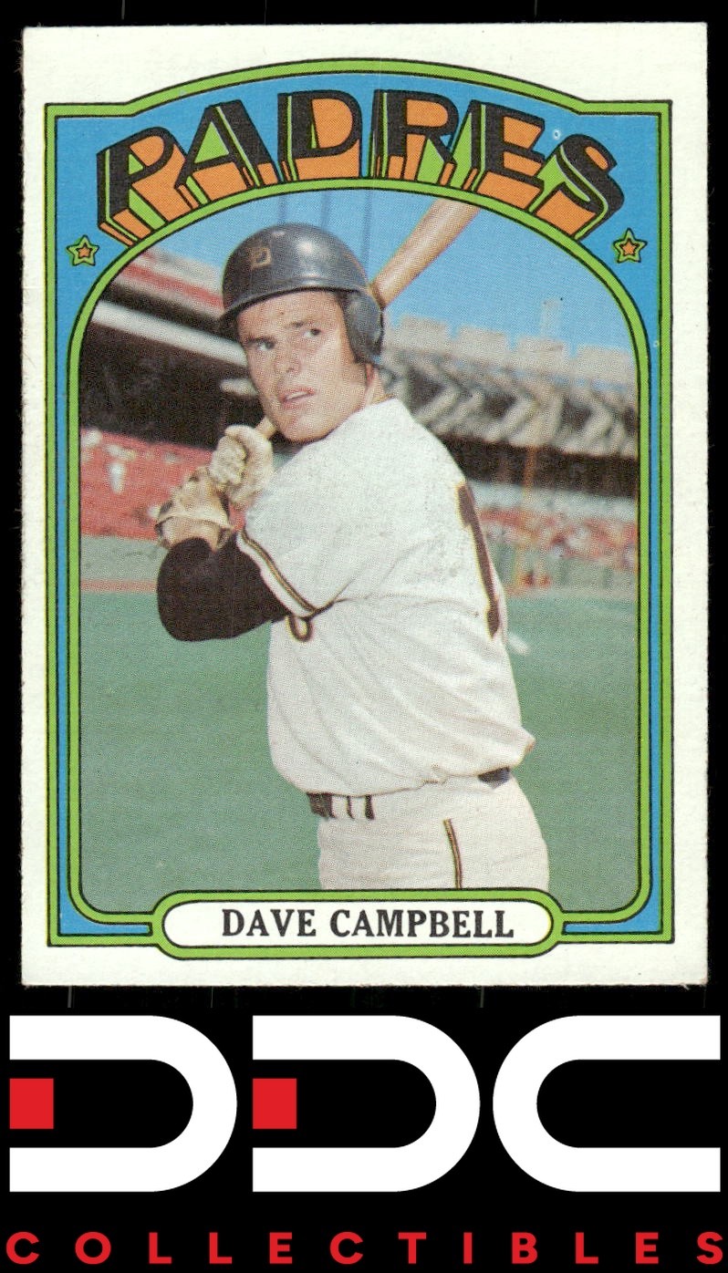 1972 Topps Set-Break #384 Dave Campbell