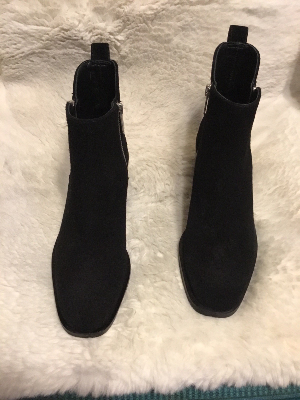 Rare 3.1 Phillip Lim Woman’s Shoes Alexa Suede Boot Side Zippers SZ 7US(37.5)NEW image 2