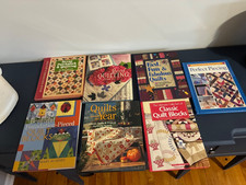 Lot of 7 QUILTING Quilt Designs Instruction Pattern Guide BOOKS EUC