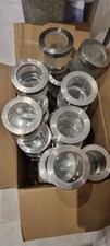Job lot IKEA Droppar Frosted Glass Spice Jar 3 Inch Discontinued x 15