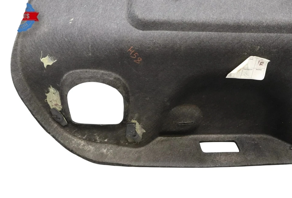 07-15 Jaguar XK XKR X150 Trunk Boot Lid Lining Trim Cover Panel 6W8345594AH Oem - Image 4 of 4