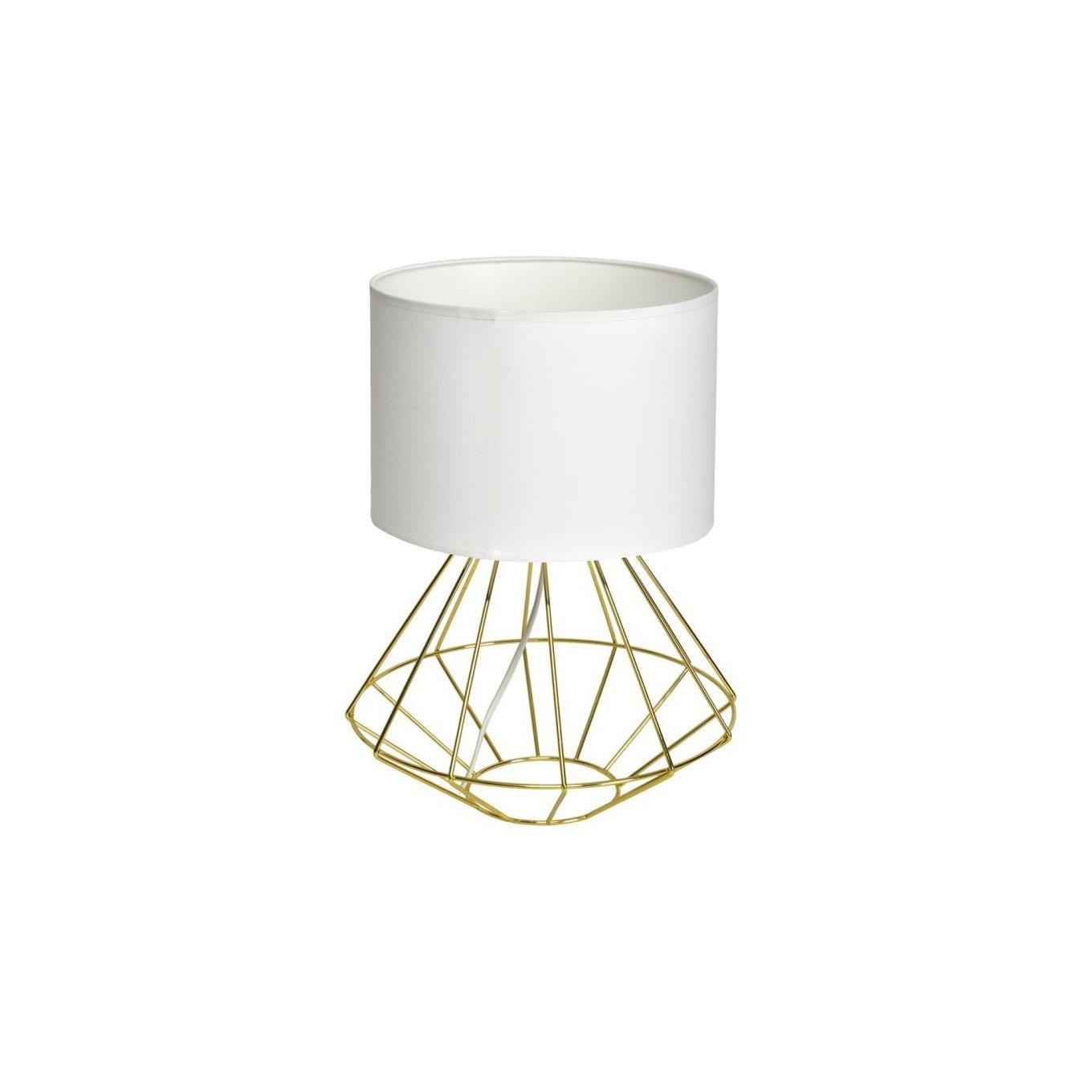 LUPO WITE/GOLD Floor Lamp 1xE27 MLP6268