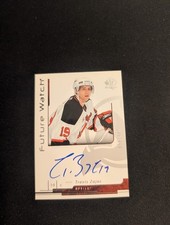 2006-07 SP Authentic Travis Zajac Future Watch Auto RC /999 #189 NJ Devils