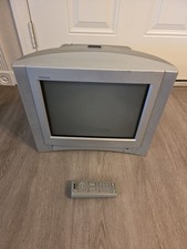Sony Trinitron KV-13FS100 13" Retro Gaming CRT Flat Screen TV Tested Working