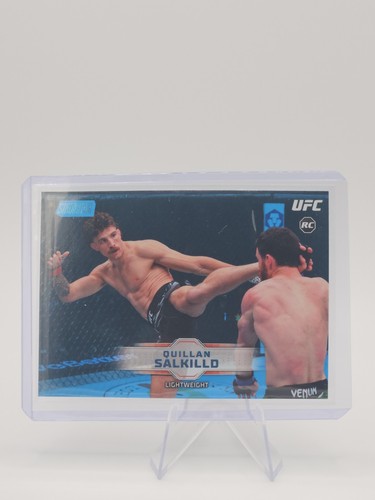 2026 Topps Stadium Club Ufc Quillan Salkilld Blue Foil RC #154