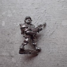 Citadel Warhammer classic 80s 40K Imperial Guard Medic with Las Gun