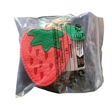Red Green Strawberry Coin Purse Key Chain NWT