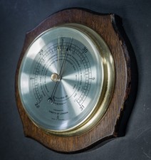 Comitti Of London Quality Compensated Aneroid Barometer England Mid‑20th Century