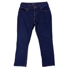 Origin USA Mens 34x30 Dark Wash Denim Jeans Stretch Made in America