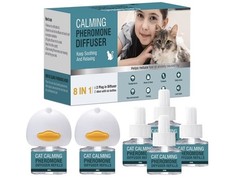 8-in-1 Cat Calming Pheromone Diffuser Kit with Refills