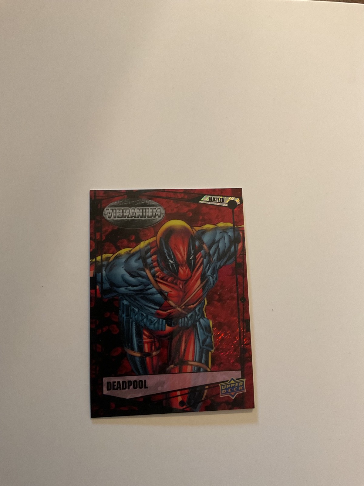 2015 Marvel Vibranium Molten #/299 Deadpool   Card 90