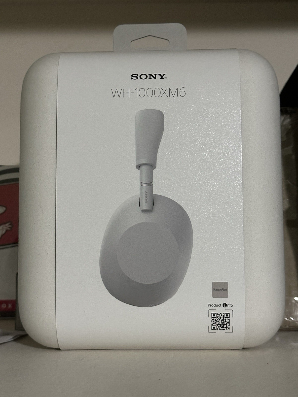 Sony WH-1000XM6 Wireless Noise Cancelling Headphones in Silver-image