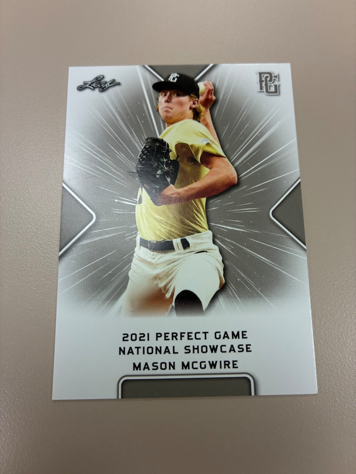 2021 Leaf Perfect Game Card #70 Mason Mcgwire LPG RC Rookie 1st Card