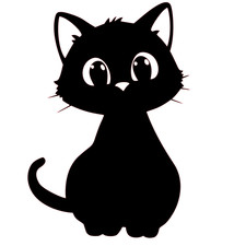 Cute Curious Cat Vinyl Decal Sticker - Car Window Computer Laptop - Choose Size