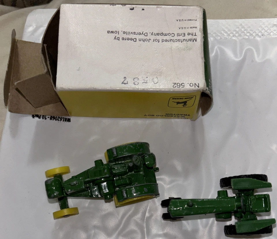Ertl John Deere 1914 Waterloo Boy 562 Tractor 1 In Box Diecast Vehicle Toy Lot - Image 2 of 2