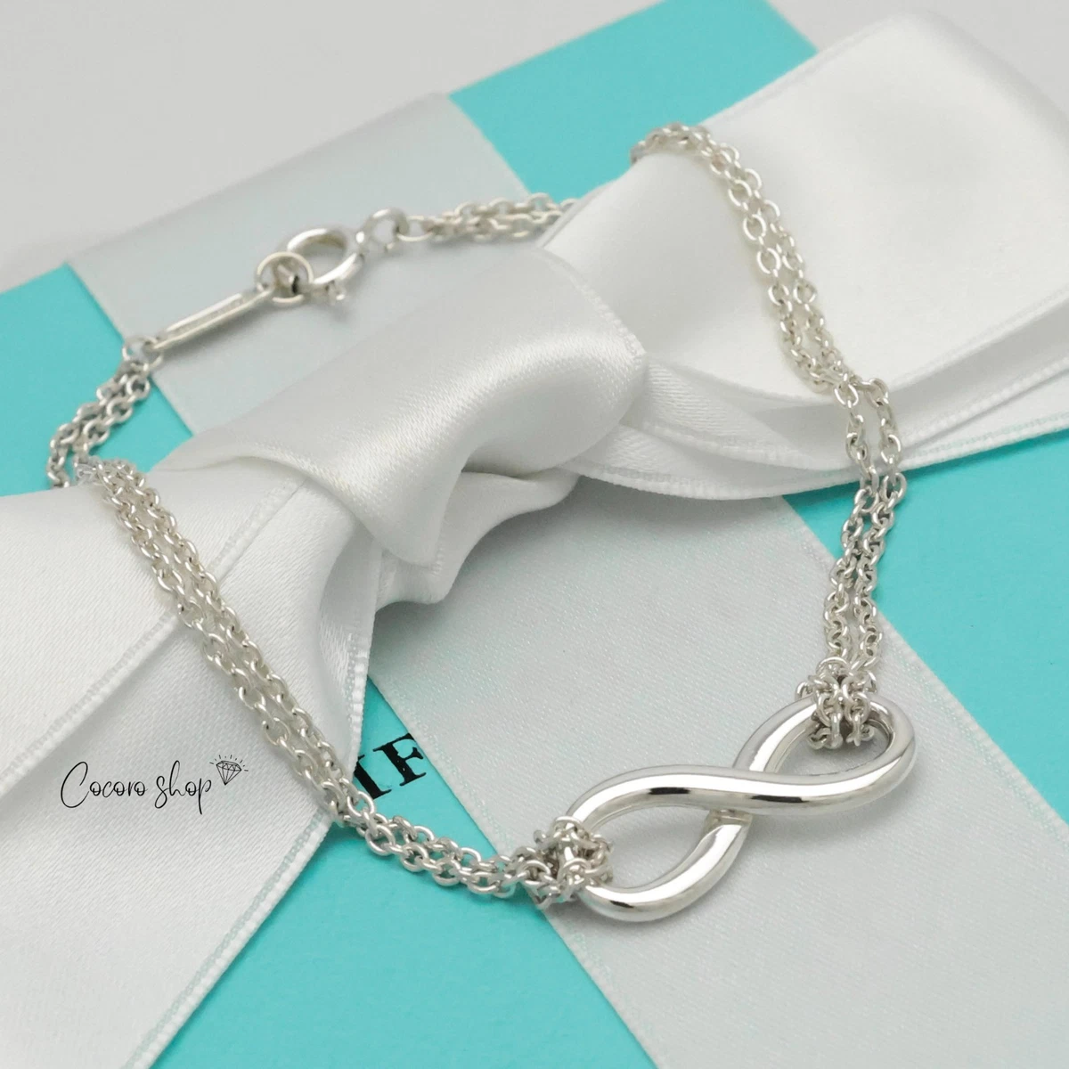 Tiffany Infinity Bracelet for sale - eBay