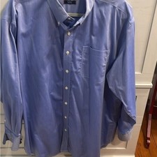 2XL Nautica Classic Blue Dress Shirt