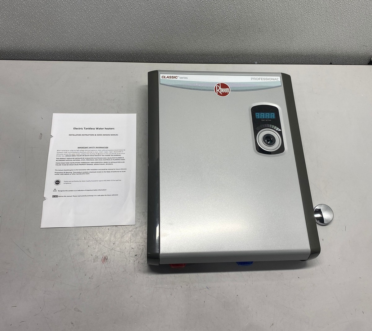 Rheem RTEX-18 Tankless Electric Water Heater 18KW