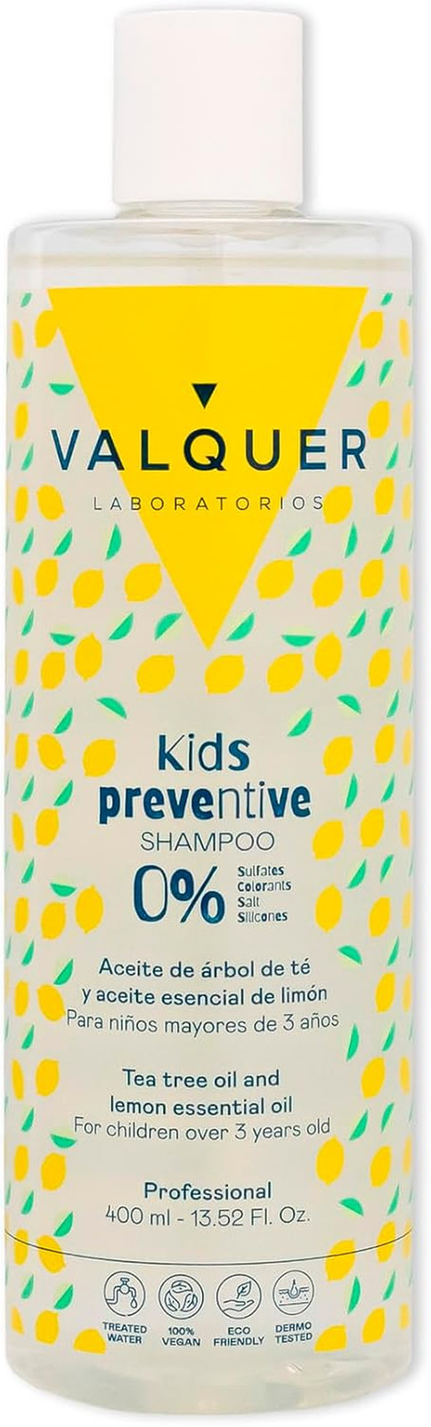 Valquer Shampoo Preventivo Infantile 400ml - Difesa Naturale Pidocchi