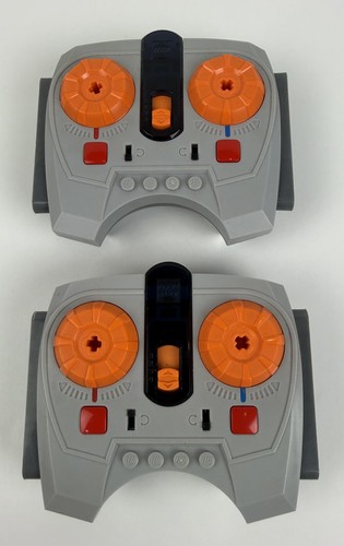 LEGO Power Functions 8885 IR Remote Control Lot 2 Gray Orange Toy Set 2008