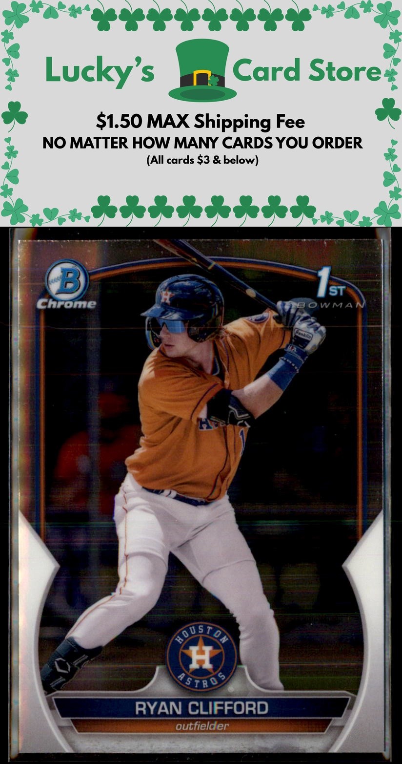 2023 Bowman #BCP-10 Ryan Clifford Chrome Prospects 1st Bowman Rookie